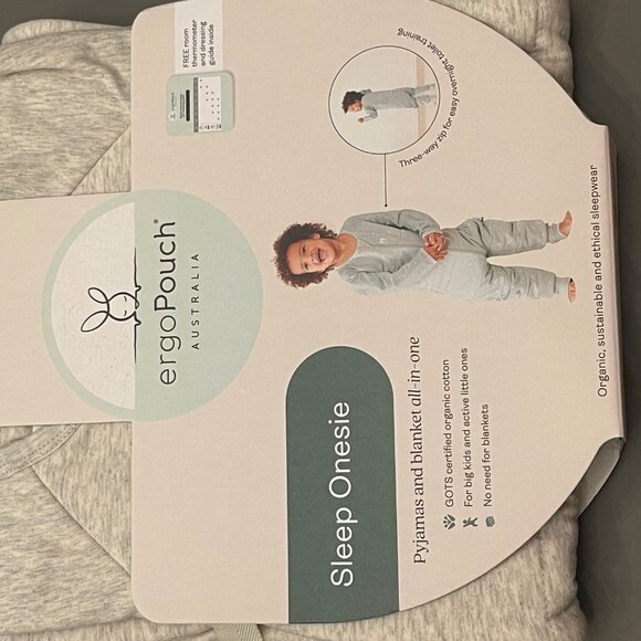 Organic Cotton Baby Sleep Onesie - Picture 9 of 9